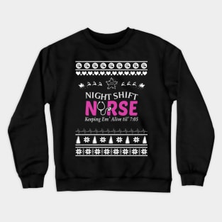 Merry Christmas Nurse Crewneck Sweatshirt